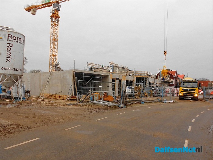 Voortgang bouw waterfront
