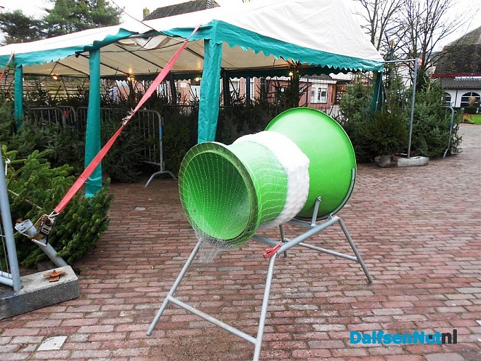 Het loopt lekker met het kerst groen
