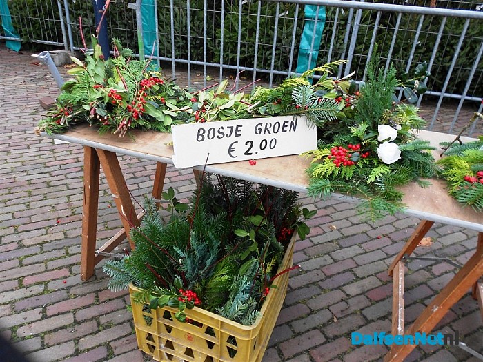 Het loopt lekker met het kerst groen