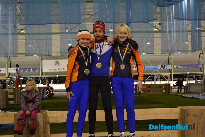 Pupillen Stokvisdennen op podium