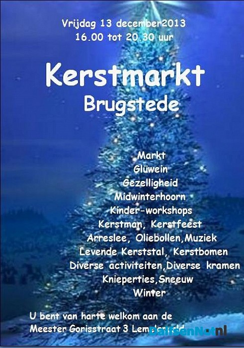 Kerstmarkt Lemelerveld