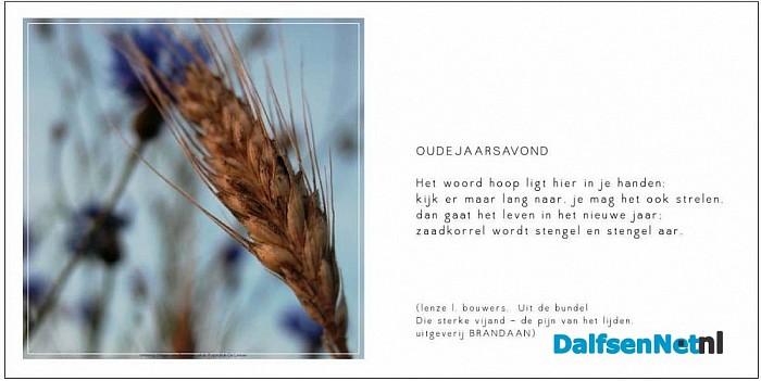 Gedicht oudejaarsavond