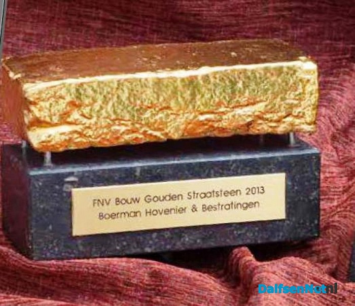 Winnaar Gouden Straatsteen 2013