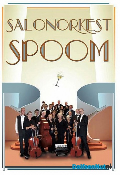 Salonorkest Spoom(Dalfsen) bij Kerst in Oud Kampen