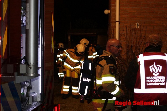 Binnenbrand in Lemelerveld (update) - Foto: Nick Jonkman