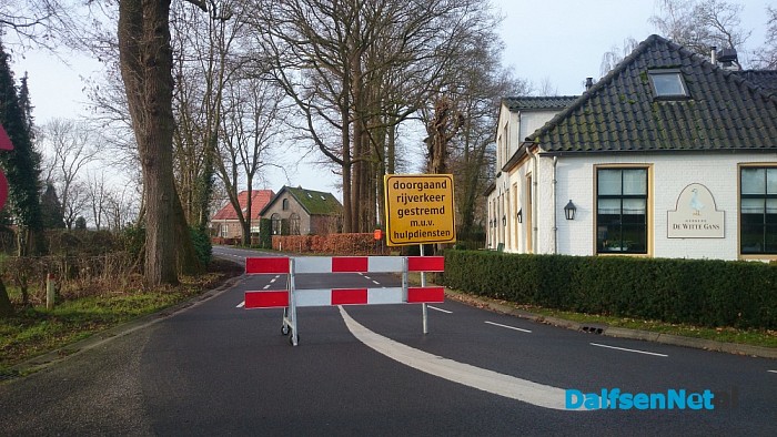 Heinoseweg en Kluinhaarsweg afgesloten - Foto: Robert Bril