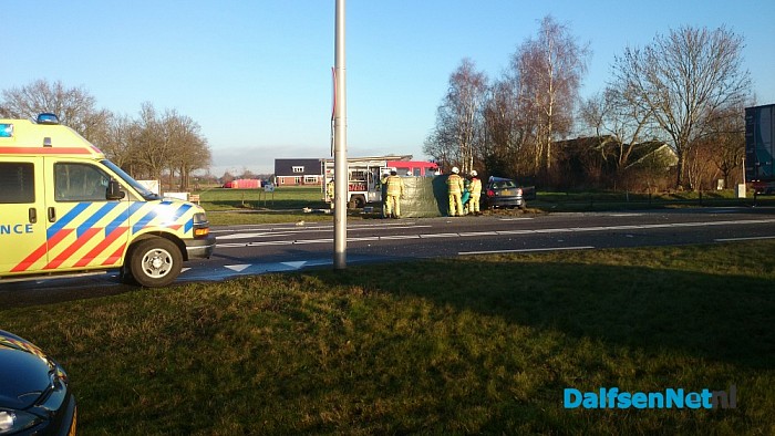 Ernstig ongeval Hessenweg (update 13:25 video) - Foto: Robert Bril