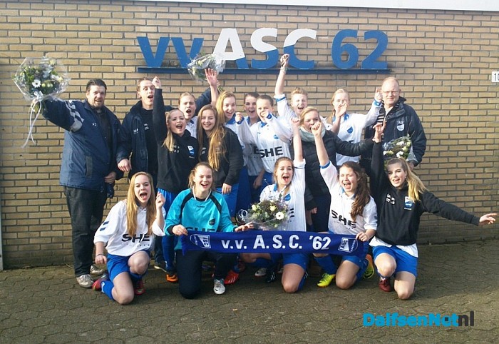 Meisjes B1 ASC kampioen!