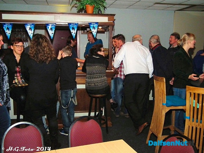 Nieuwjaarsreceptie Oudleusen. - Foto: H.G. Foto