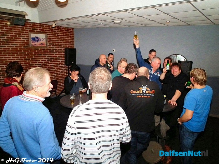 Nieuwjaarsreceptie Oudleusen. - Foto: H.G. Foto