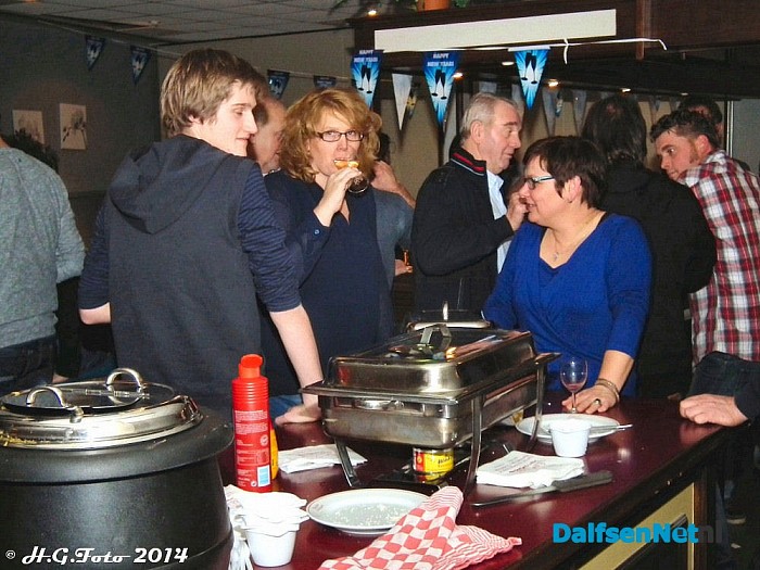 Nieuwjaarsreceptie Oudleusen. - Foto: H.G. Foto
