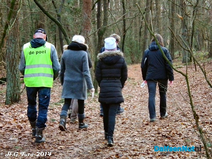 Ruime belangstelling voor snertwandeltocht de Poel. - Foto: H.G. Foto