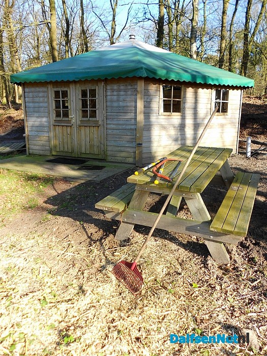 Een camping is in de winter ook mooi