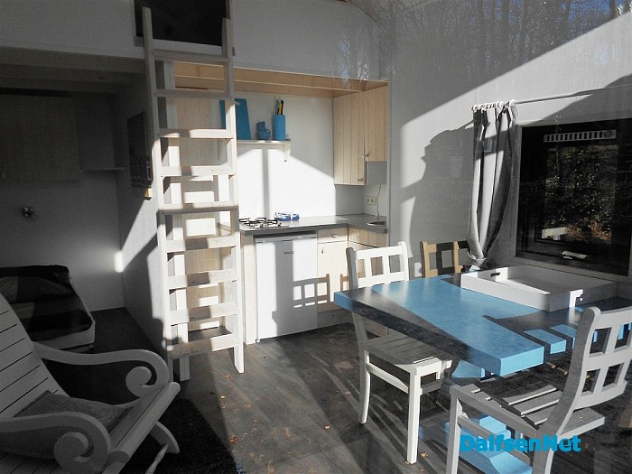 Een camping is in de winter ook mooi