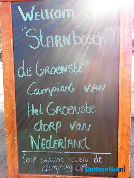 Een camping is in de winter ook mooi