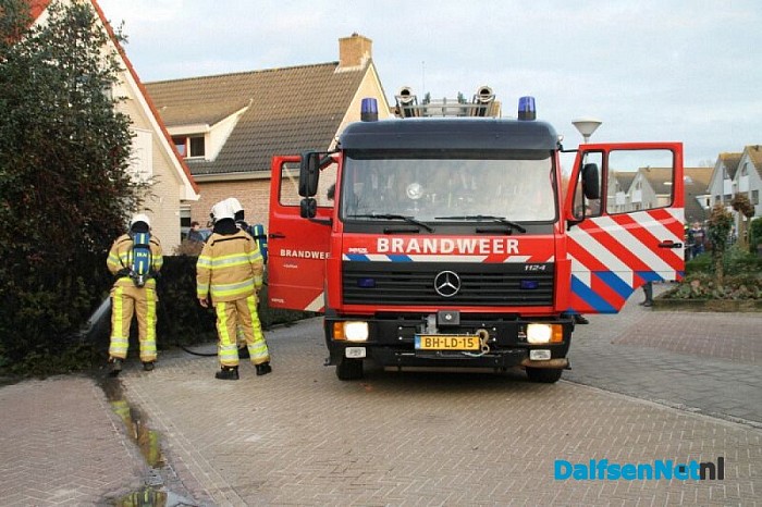 Brandje aan de Luukmanserf - Foto: Annemieke