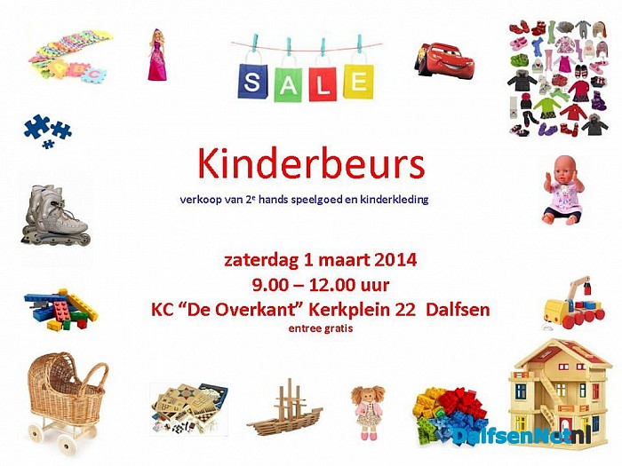 Kinderbeurs bij De Overkant voor herhaling vatbaar.