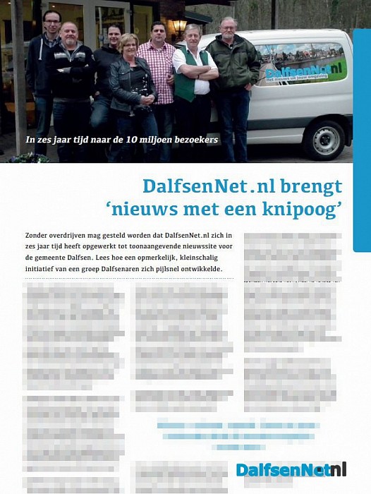 Waar komt het vandaan…Dalfsennet? - Foto: Robert Bril