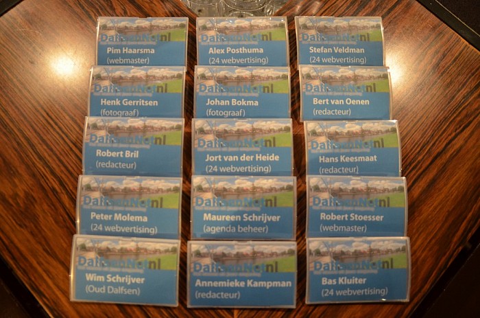 Eerste papieren versie van Dalfsennet uitgereikt - Foto: Johan Bokma