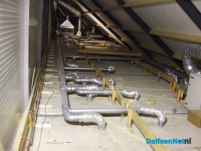 In de Potstal is nu ruimte voor installateur en afwerking