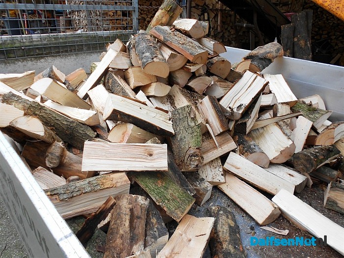 Koens maakt zelf haardhout