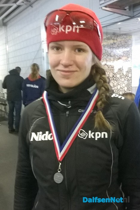 Loes Adegeest zilver en drie keer vierde op NK’s