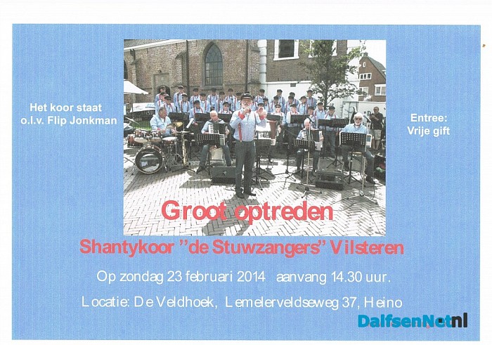‘de Stuwzangers’ treden weer op