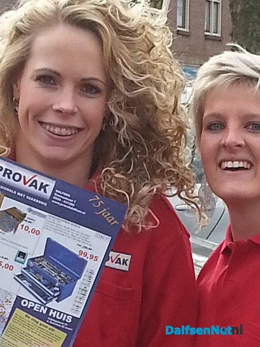 Promotieteam provak schutte op pad