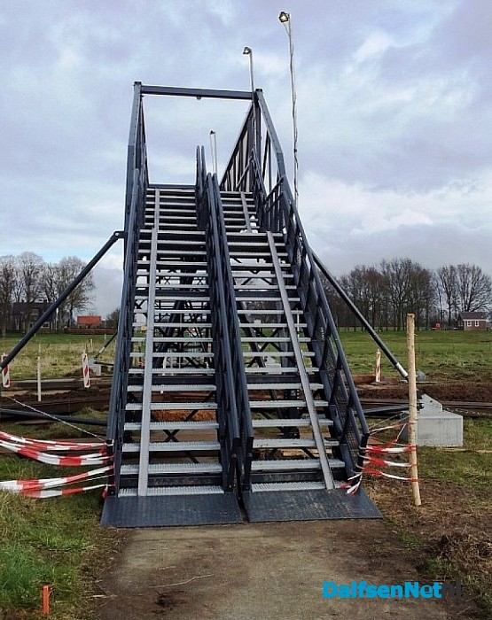 Tijdelijke omleidingsroute bij Groene geul Vechterweerd