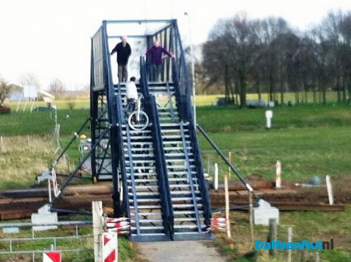 Tijdelijke omleidingsroute bij Groene geul Vechterweerd