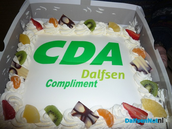CDA compliment voor vrijwilligers de Potstal.