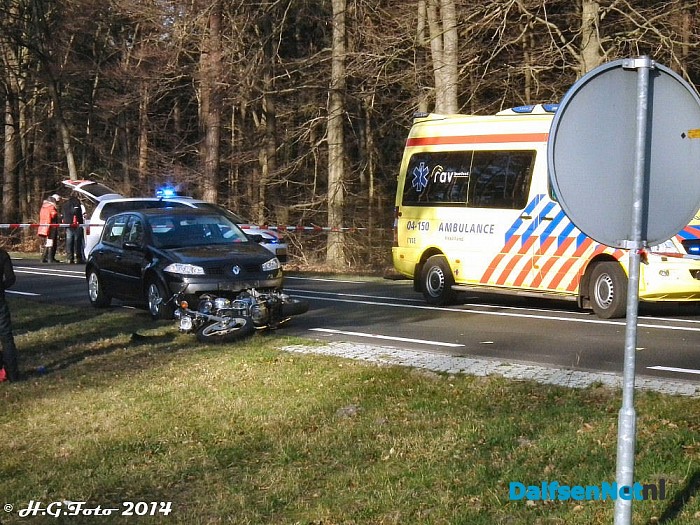 Aanrijding met letsel provinciale weg Dalmsholte 31.1 - Foto: H.G. Foto