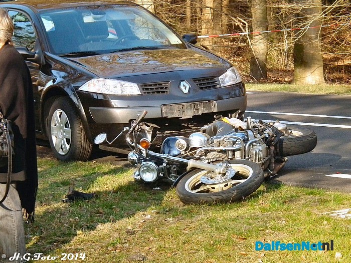 Aanrijding met letsel provinciale weg Dalmsholte 31.1 - Foto: H.G. Foto