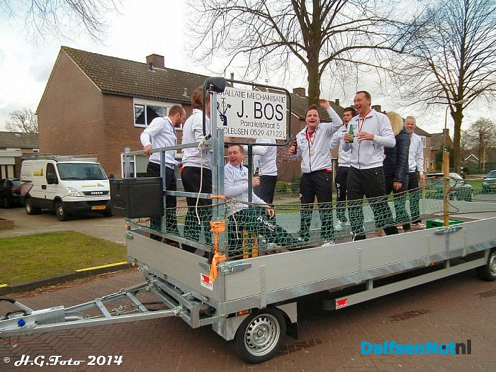 Heren 2 Ouvol Oudleusen Kampioen - Foto: H.G. Foto