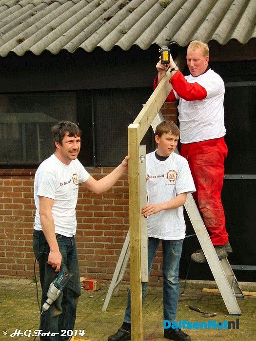 NL-Doet bij Zorgboerderij “de Ruimte”. - Foto: H.G. Foto