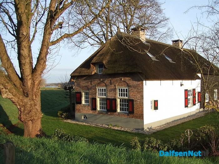 Oud dalfsen,Het kleine en grote veer, veerhuisje en boerderijen