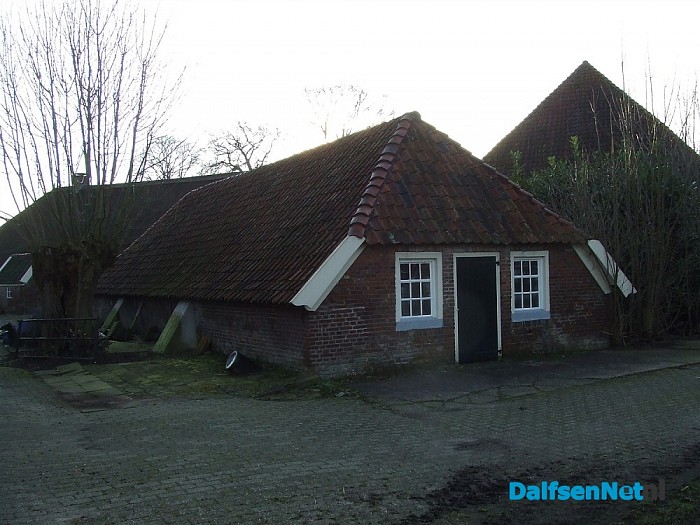 Oud dalfsen,Het kleine en grote veer, veerhuisje en boerderijen