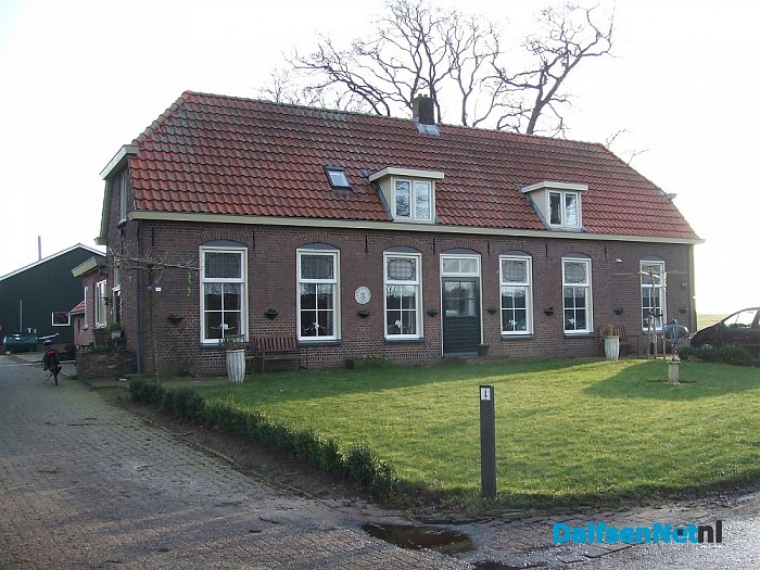 Oud dalfsen,Het kleine en grote veer, veerhuisje en boerderijen