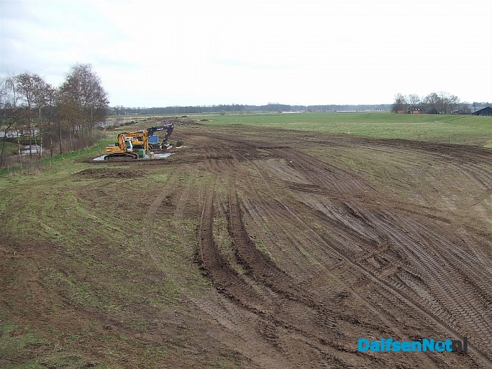Fiets- snel -weg, overgang noodbrug een hachelijke onderneming