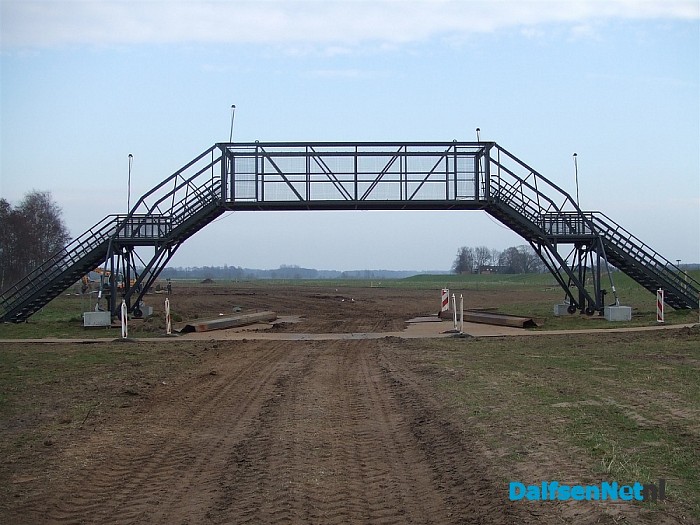 Fietsers weer vrije doorgang bij stuw Vechterweerd