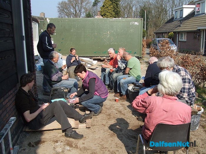 Vrijwilligersdag molenterrein Hoonhorst zeer geslaagd