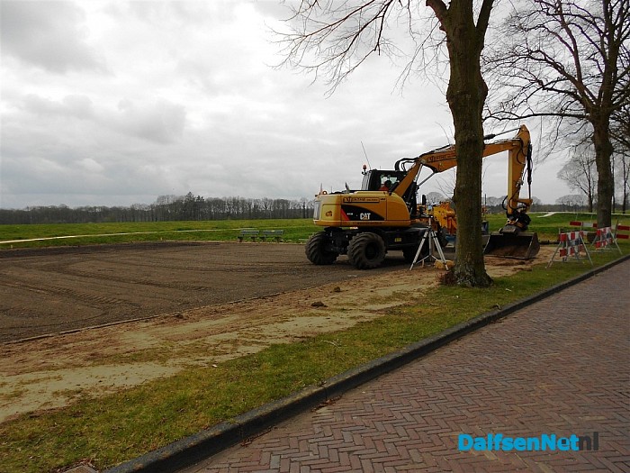 Jeu de Boules baan aan de Bruinleeuwstraat