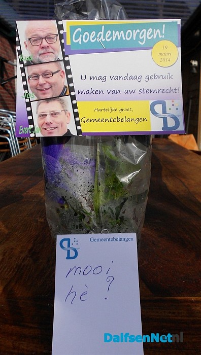 Bloemetjes politiek