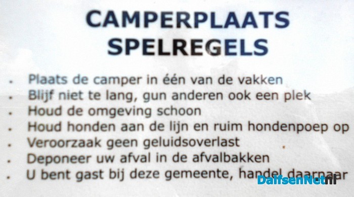 Camping houder gaat belasting innen