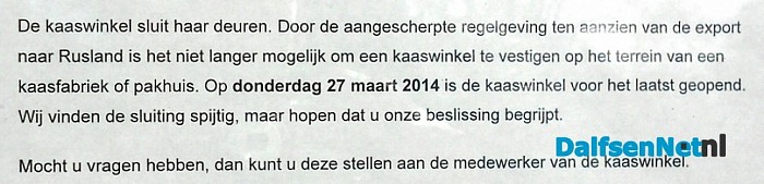 Flinke voorraad kaas inslaan?