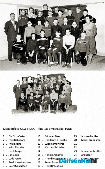 Namen gezocht groepsfoto
