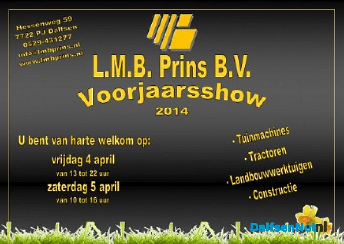 Prins houdt voorjaarsshow