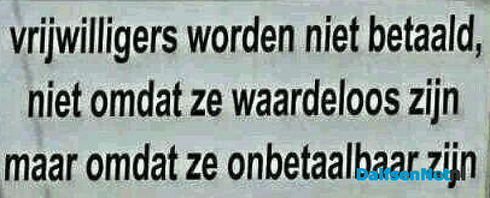 Een mooi vrijwillig buitenklusje