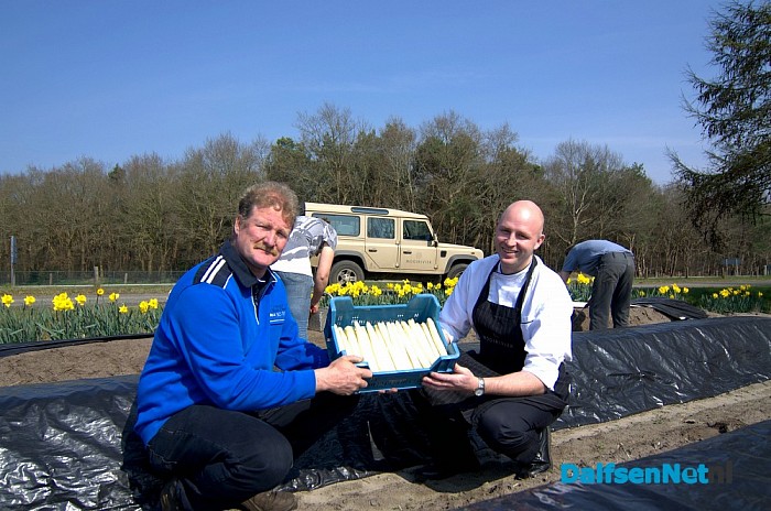 Aspergeseizoen officieel geopend.