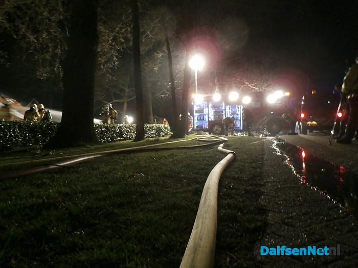 Woonboerderij afgebrand - Foto: Robert Bril